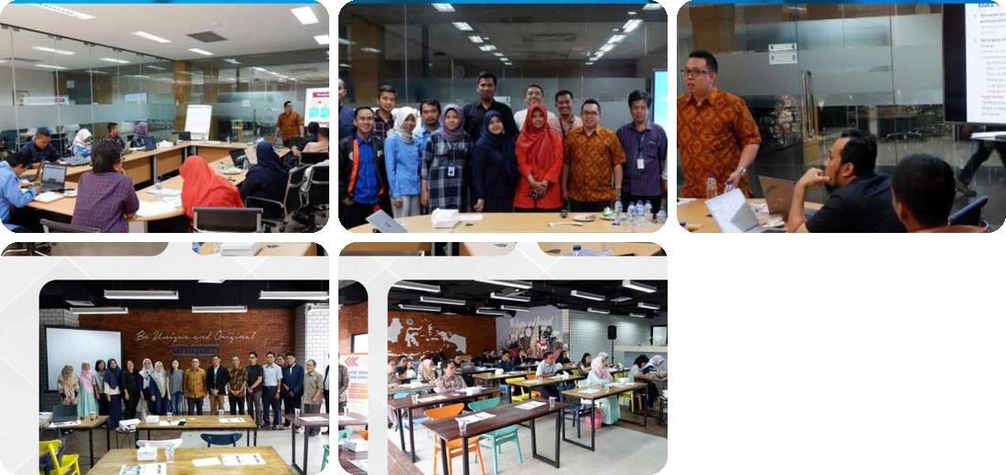 Dokumentasi kegiatan seminar dan training